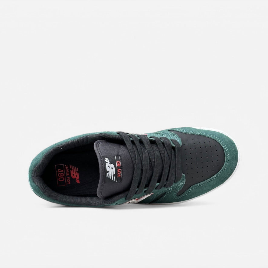 New Balance Numeric - Jamie Foy 480 Shoes - Forest Green/Black