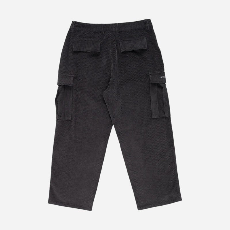 Pop Trading Company - Corduroy Cargo Pants - Anthracite