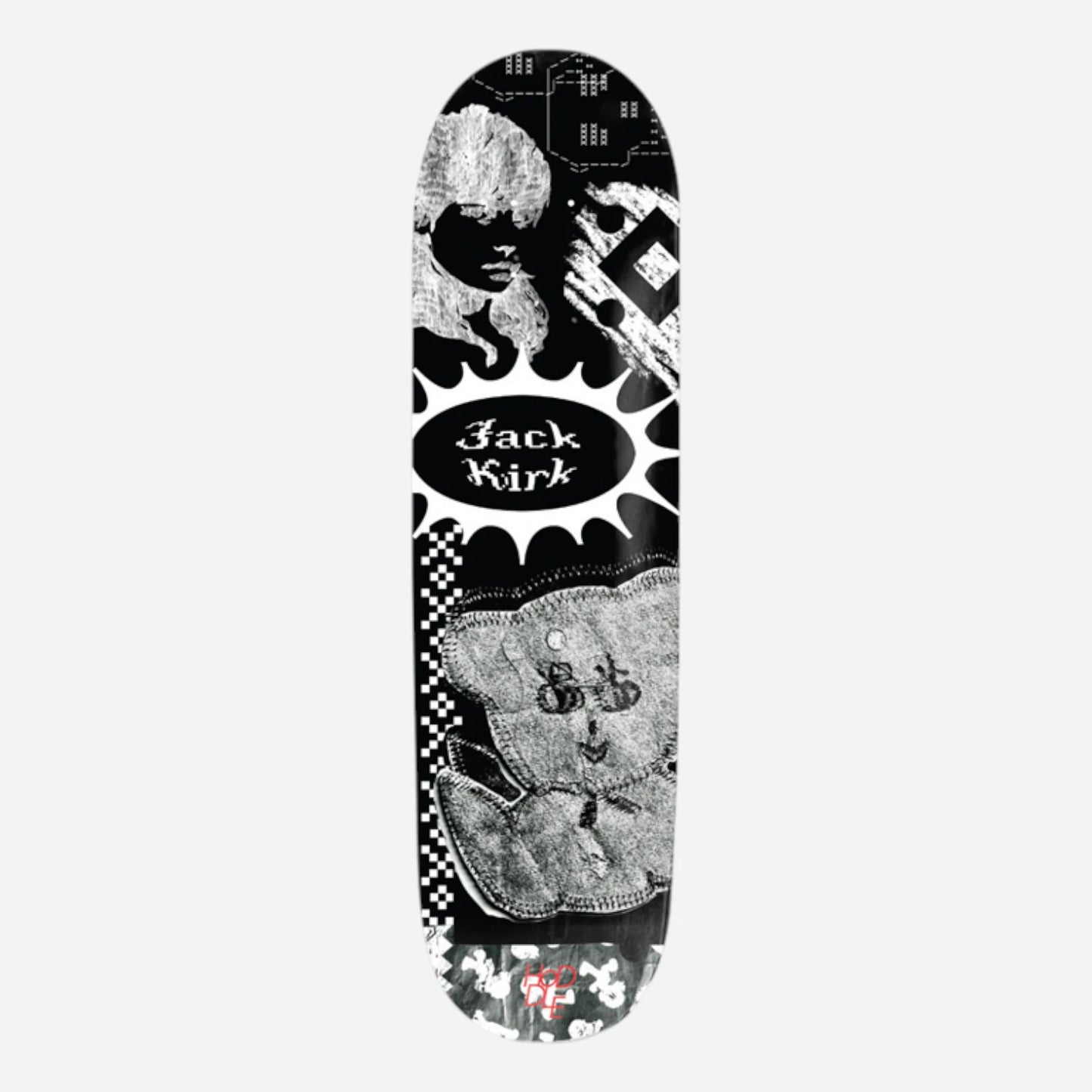 Hoddle - Jack Kirk Patch Deck - 8.5"