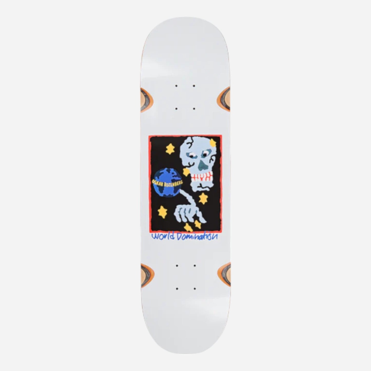 Polar - Oskar Rozenberg World Domination Deck - 8.25" Wheel Wells