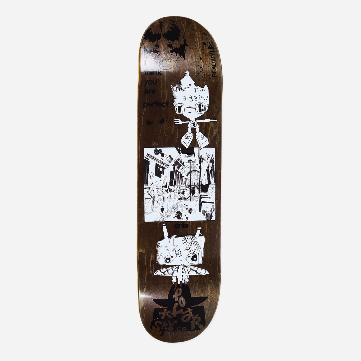 Polar - Oskar Rozenberg I think You Perfect Short Deck - 8.25"