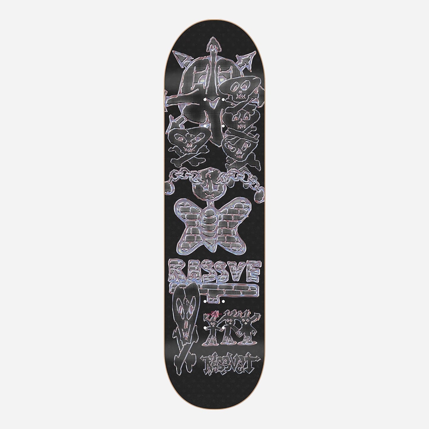 Rassvet - Tolya Titaev Chrome Black Deck - 8.3"