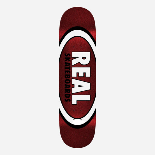 Real - Oval Easy Rider Red Fire Deck - 8.5"