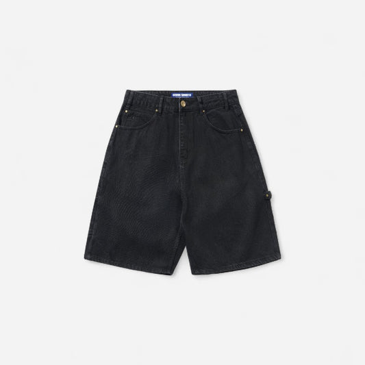 Butter Goods - Rivet Denim Shorts - Washed Black