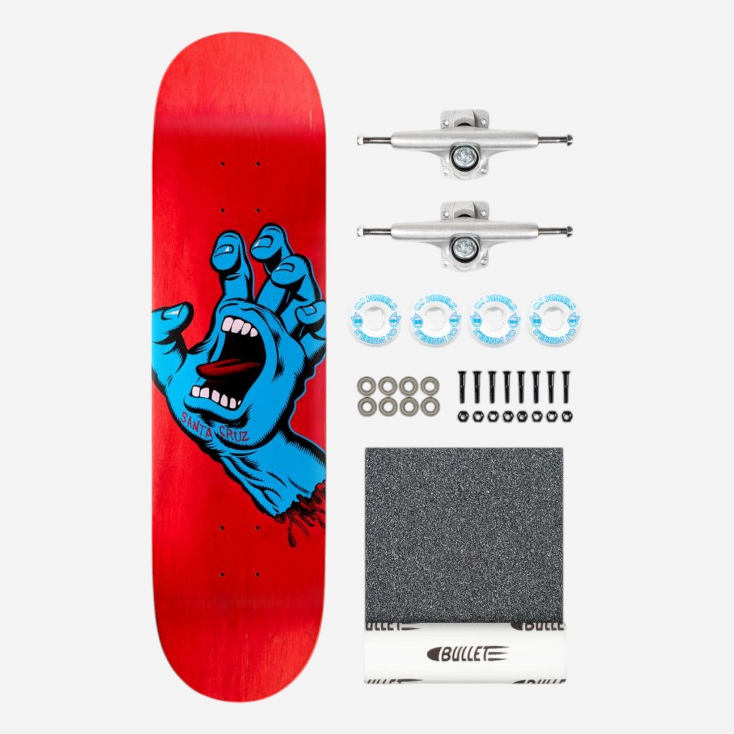 Santa Cruz - Screaming Hand Complete Kit - 8.0"
