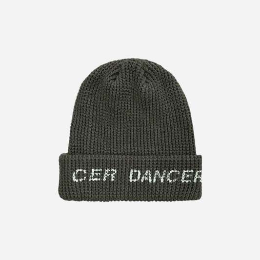 Dancer - Oblique Beanie  - Green
