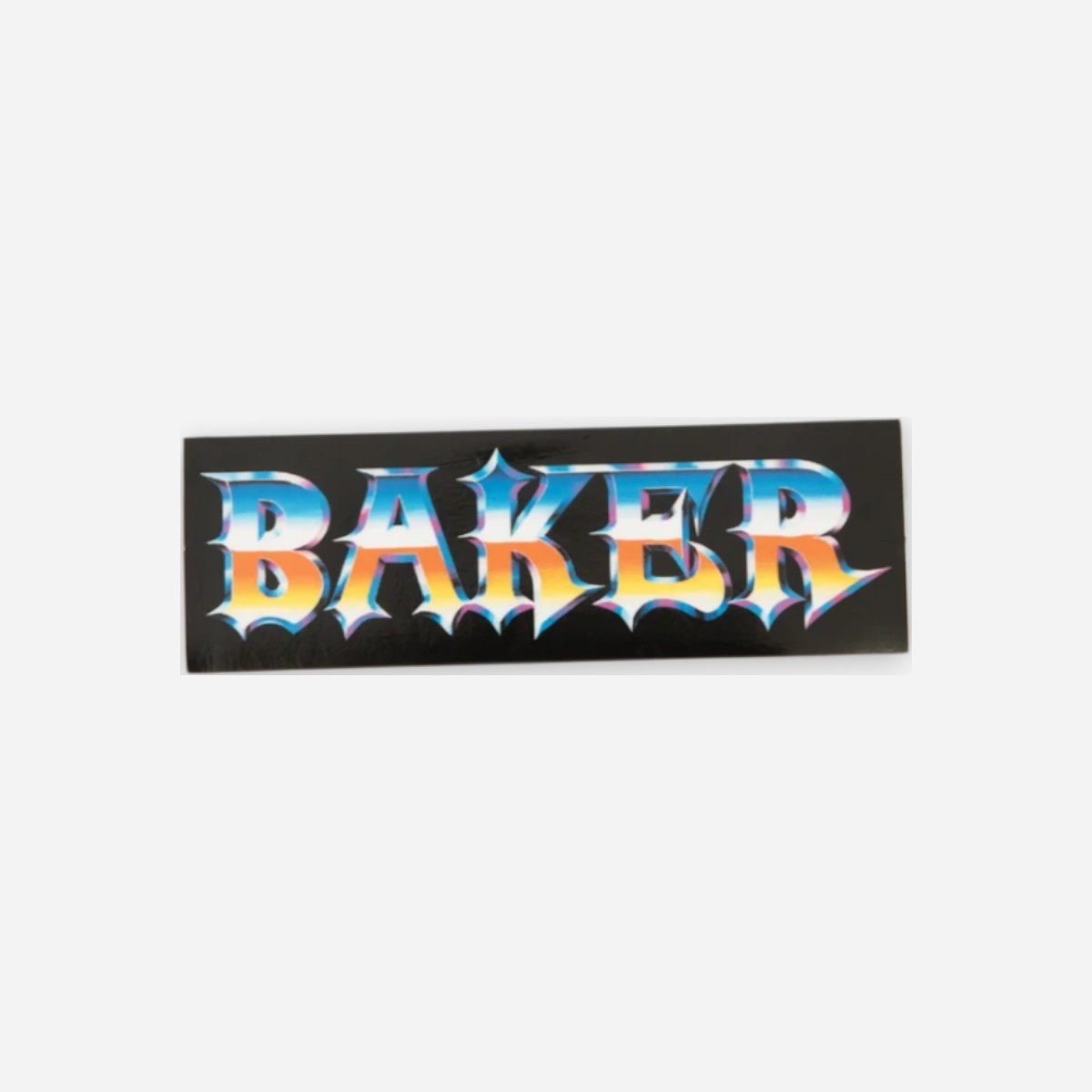 Baker - Chrome Zone Sticker