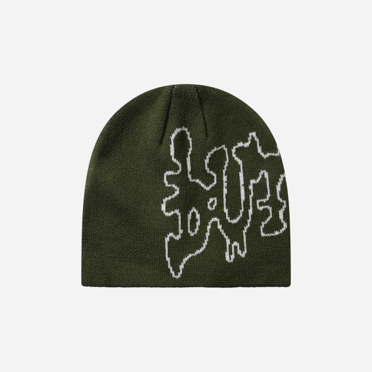 Butter Goods - Blotch Skully Beanie - Fatigue