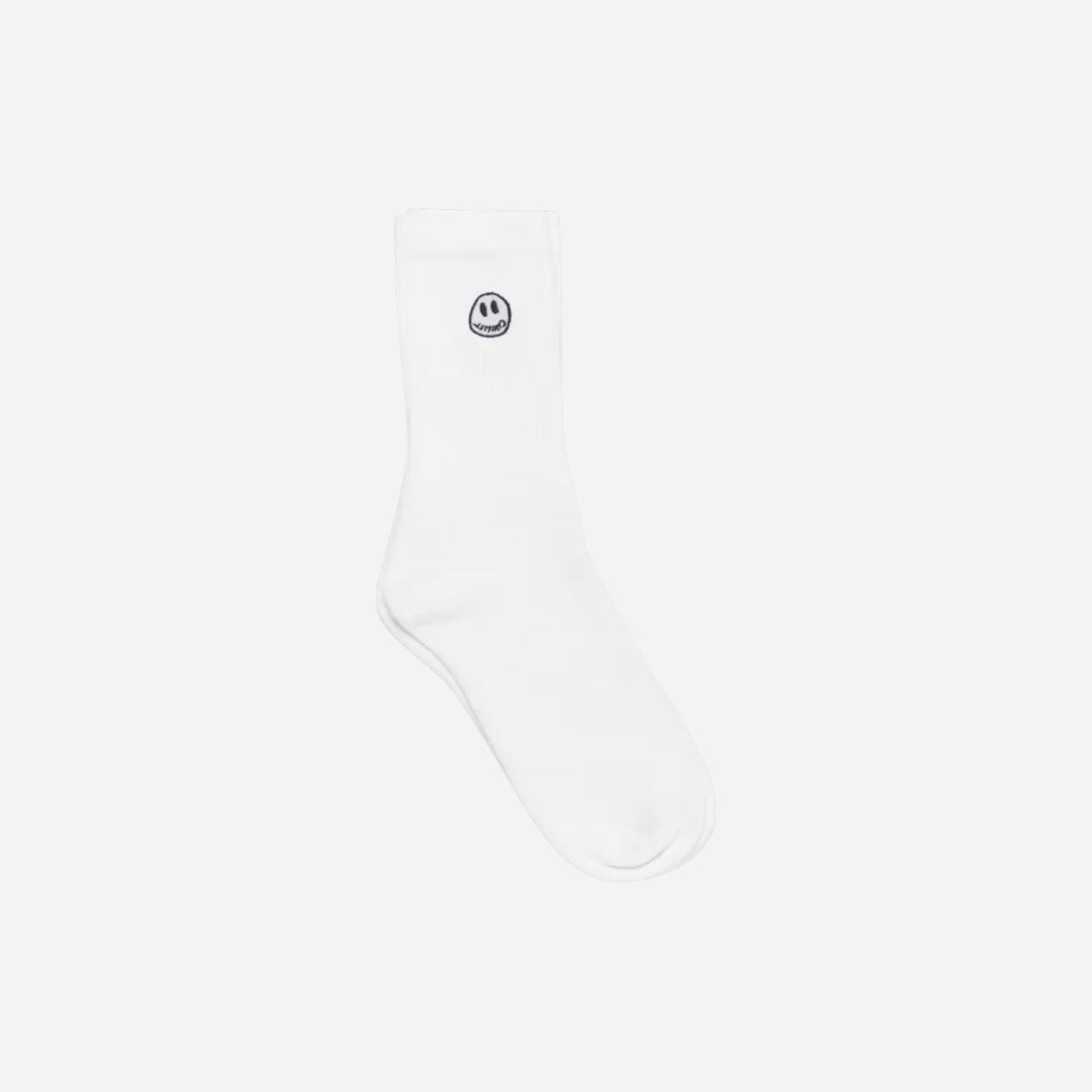Civilist - Mono Smiler Socks - White