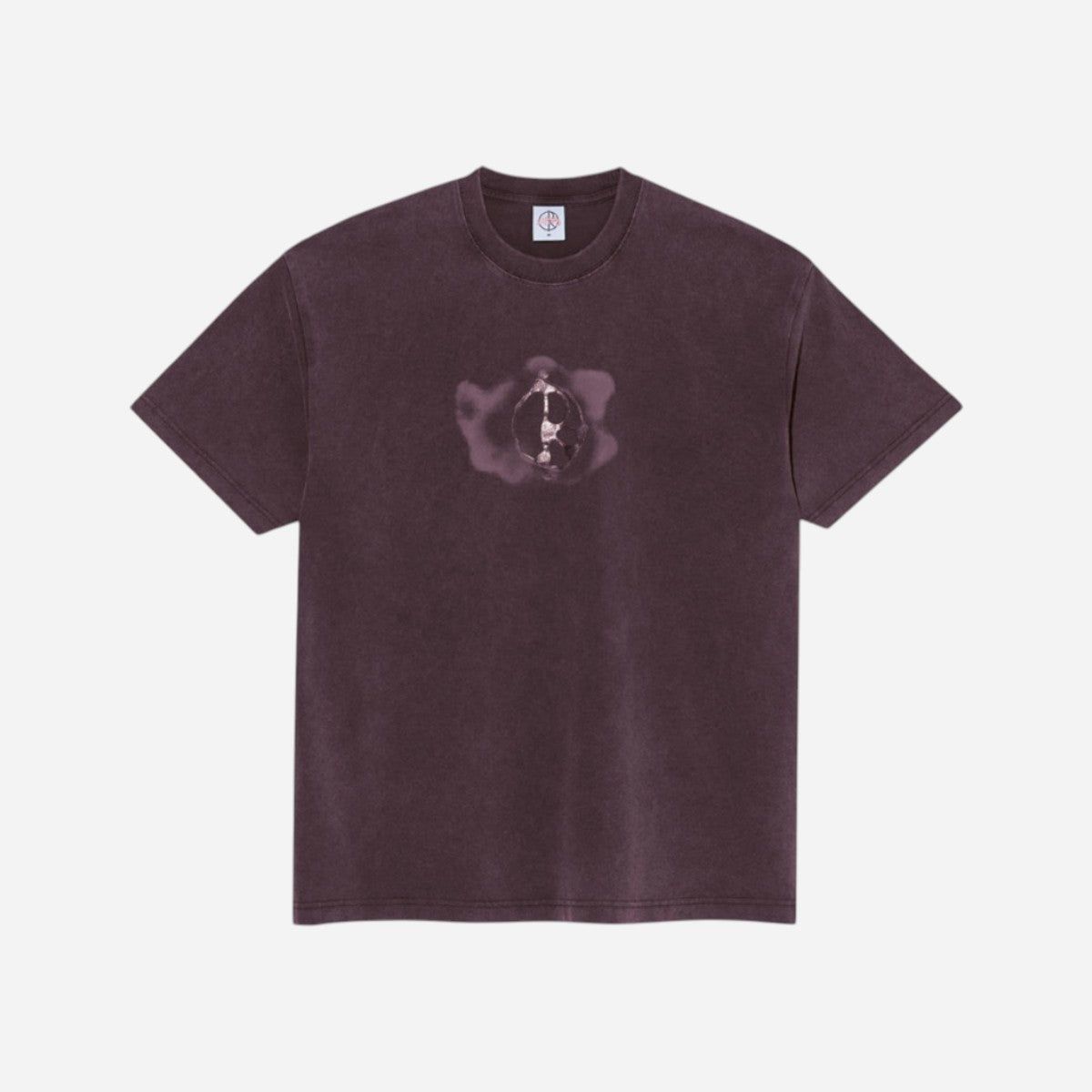 Polar - Metal Logo Tee - Washed Bordeaux