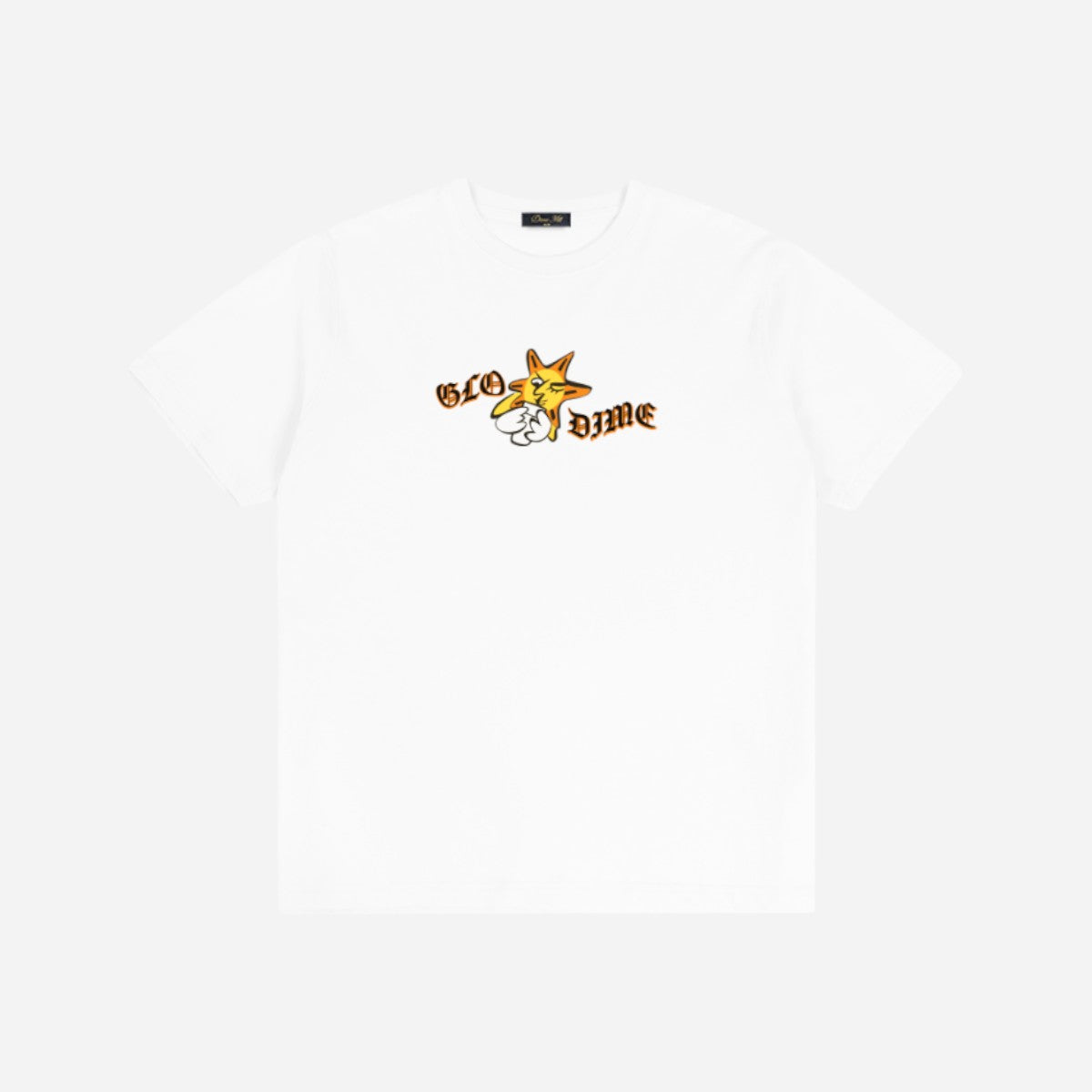 Dime x Glo Gang - Glo Dime Sun Tee - White