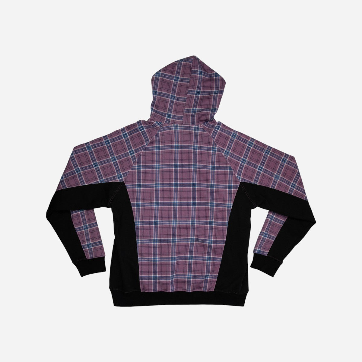 Baglady - Wrap Hoodie - Red Tartan
