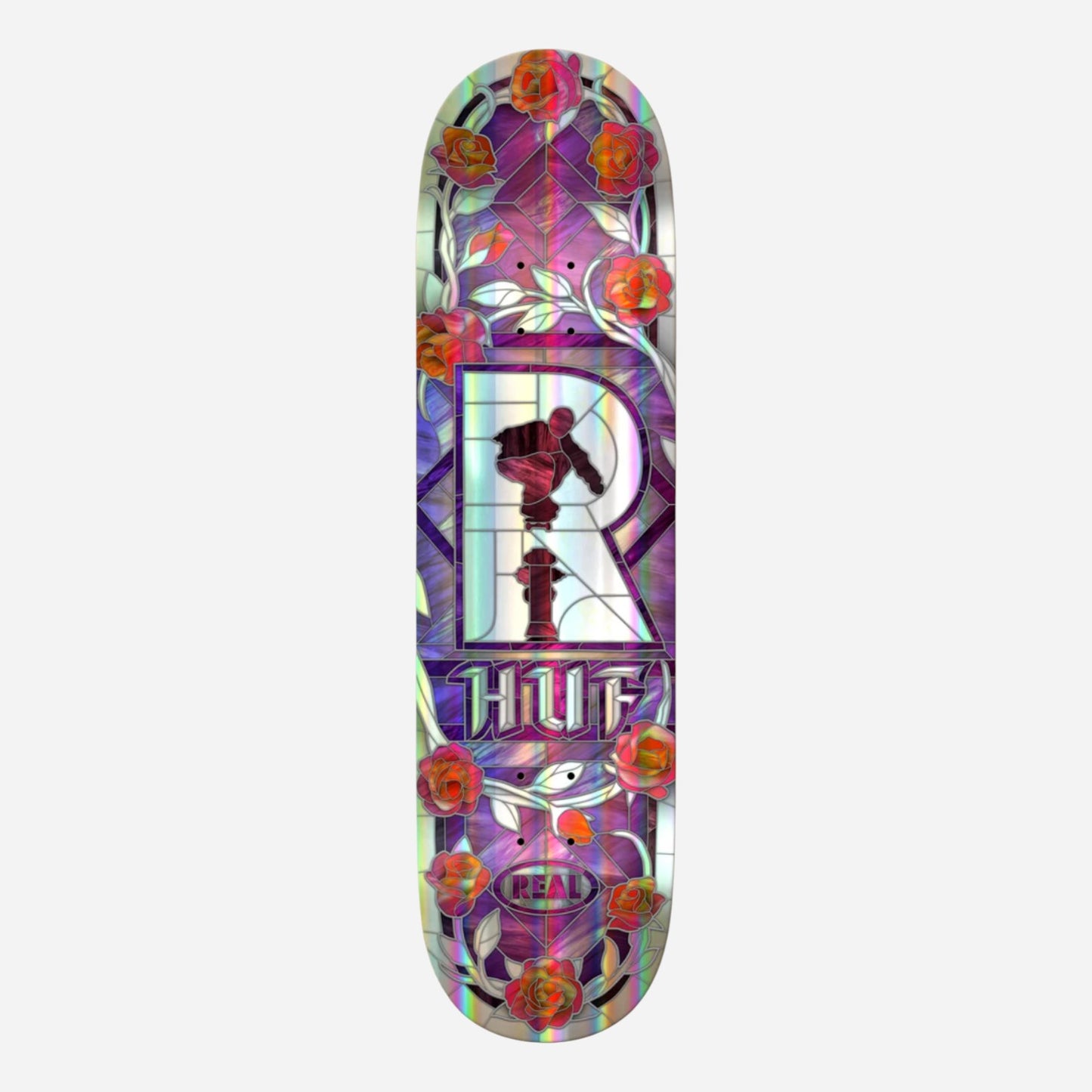 Real x Huf - Holographic Cathedral Deck - 8.25"