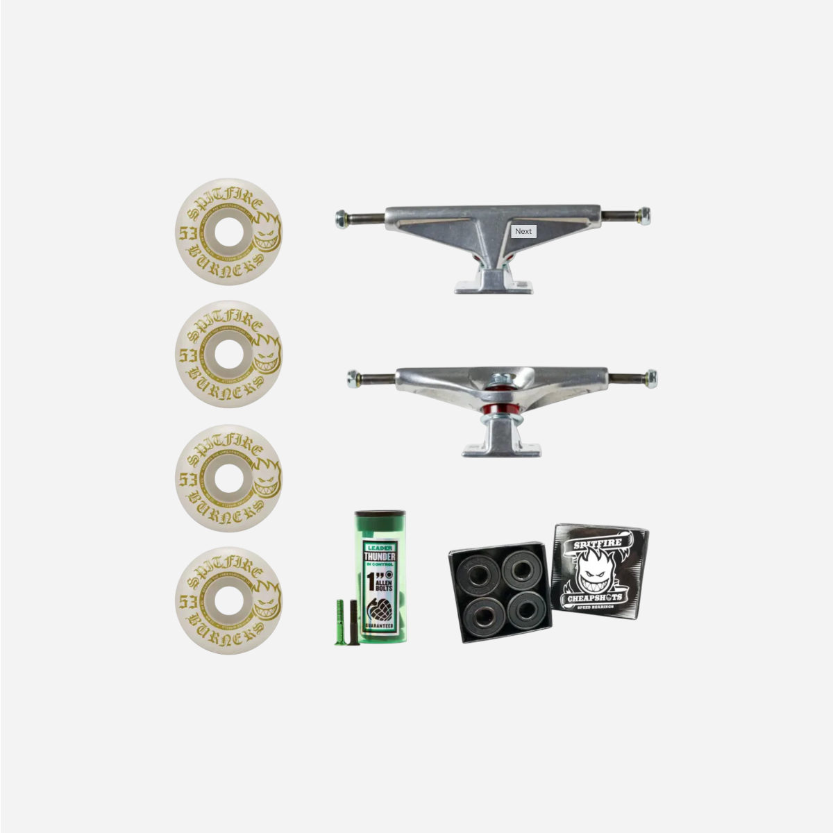 Venture Spitfire - Undercarriage Set - 8.25"