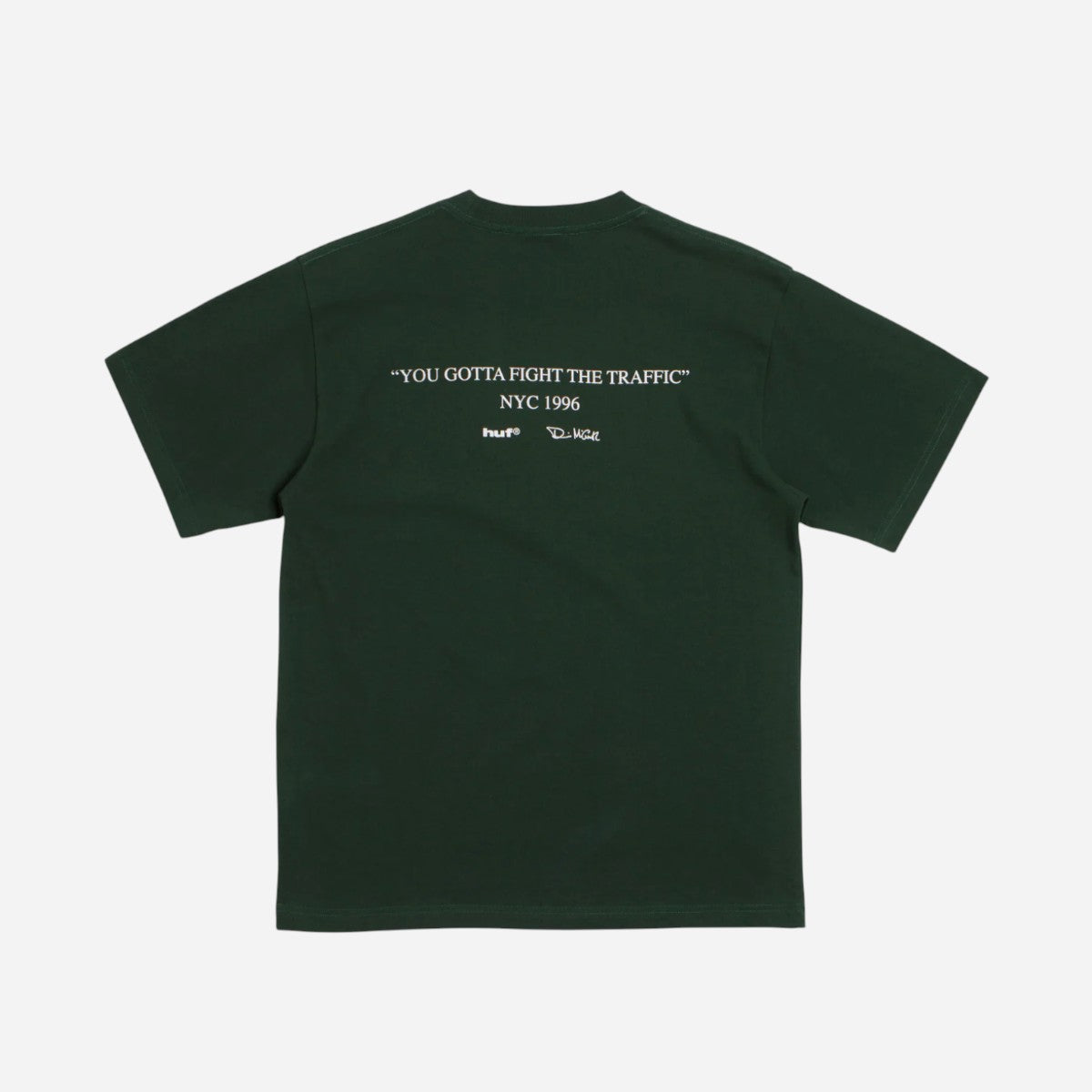 HUF - Fight The Traffic Tee - Forest Green