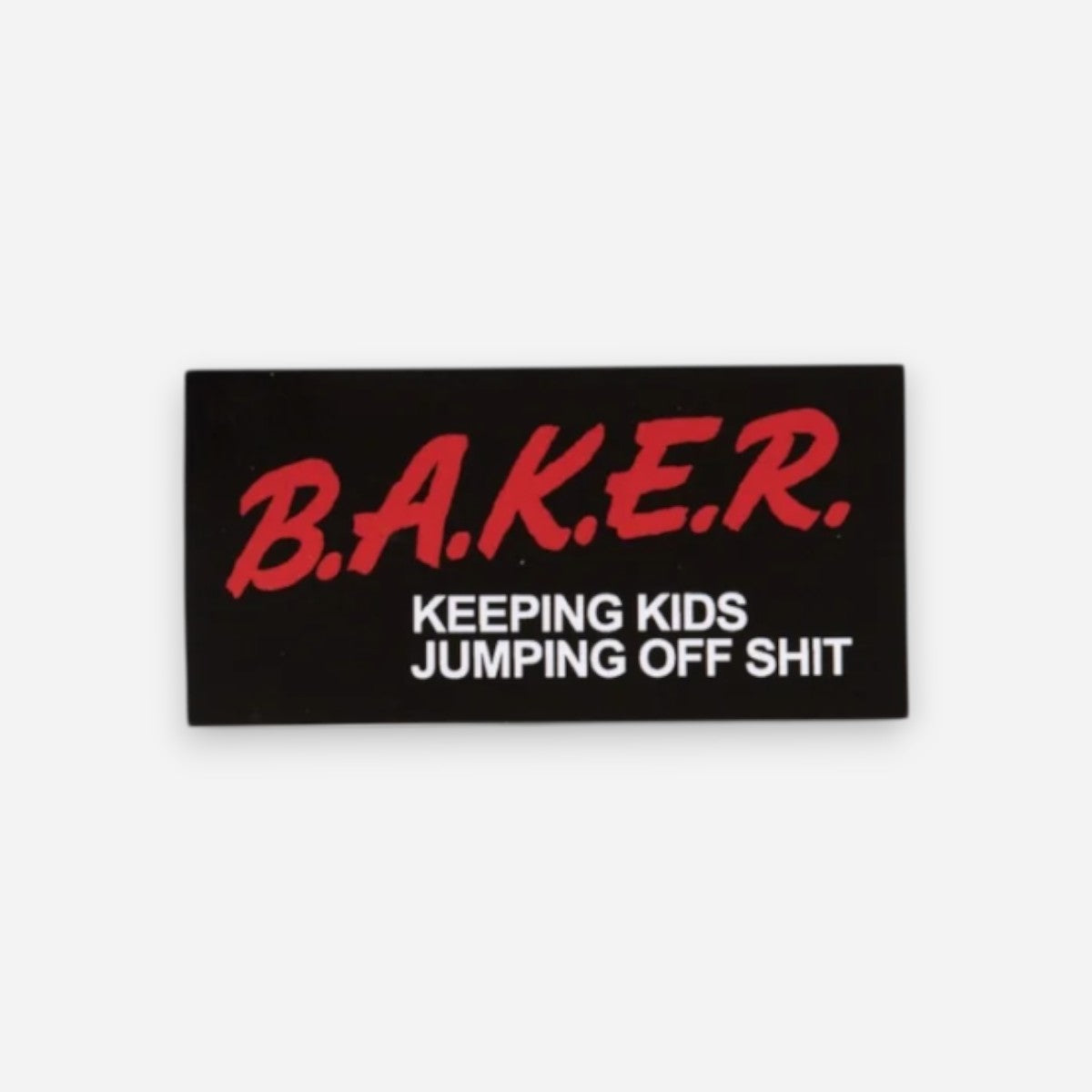 Baker - Jumping Sticker