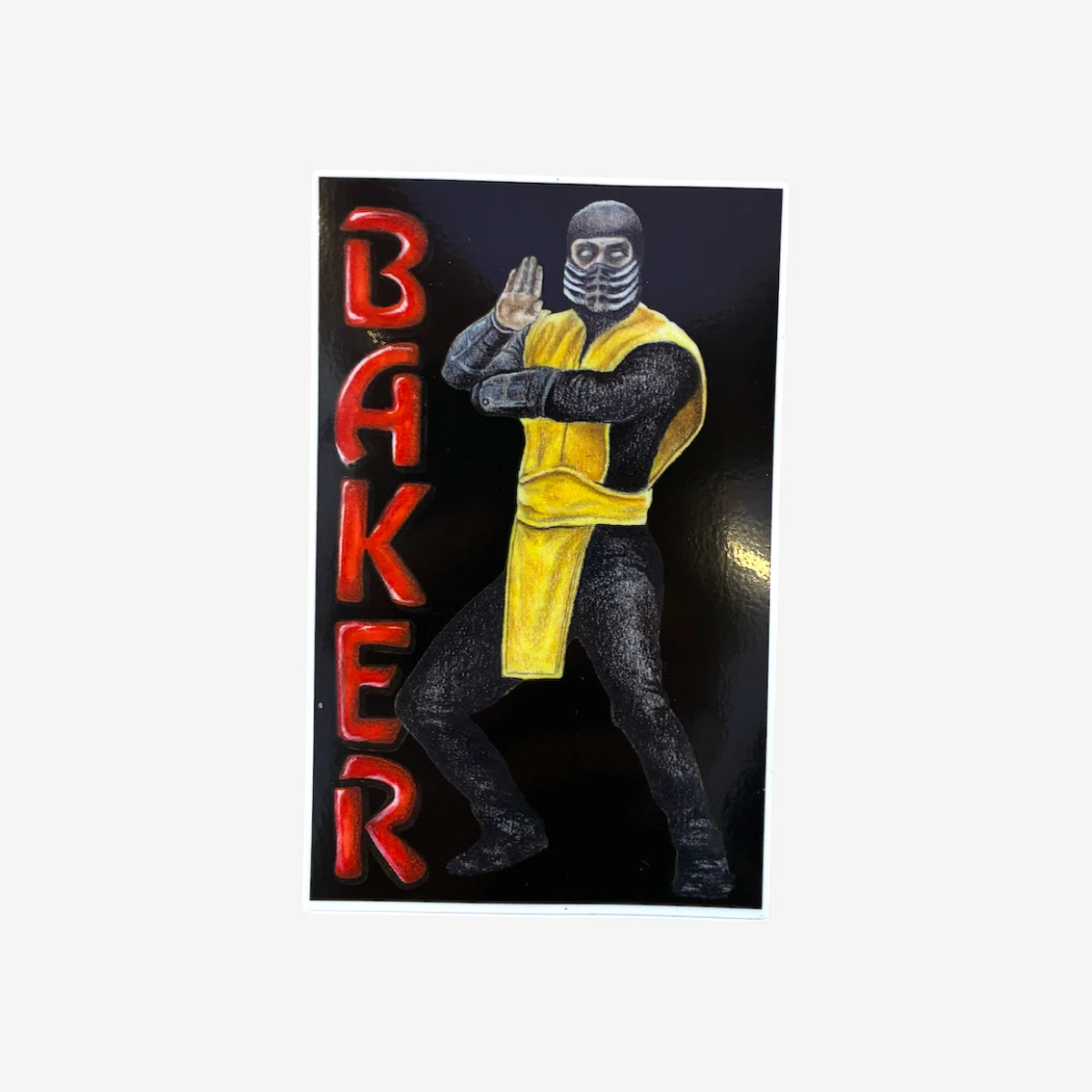 Baker - Finish Him Sticker