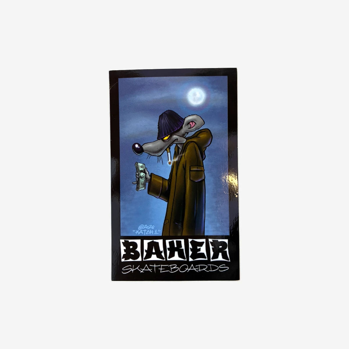 Baker - Street Rat Sticker