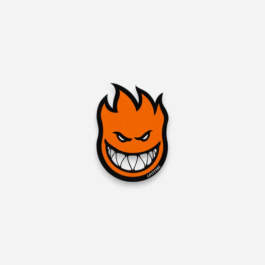 Spitfire - Big Head Medium Sticker - Orange