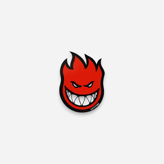 Spitfire - Big Head Medium Sticker - Red