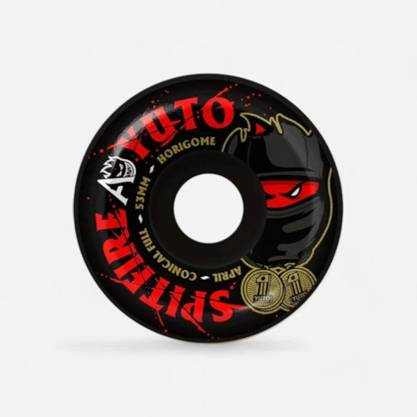 Spitfire - Formula Four April Yuto Conical Full Black Wheels - 53mm 99du