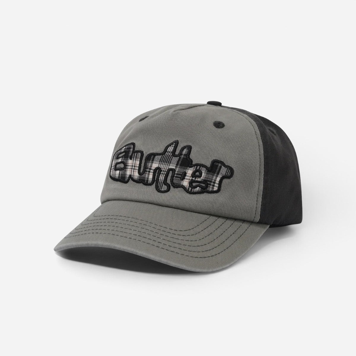 Butter Goods - Stretch 5 Panel Cap - Washed Charcoal