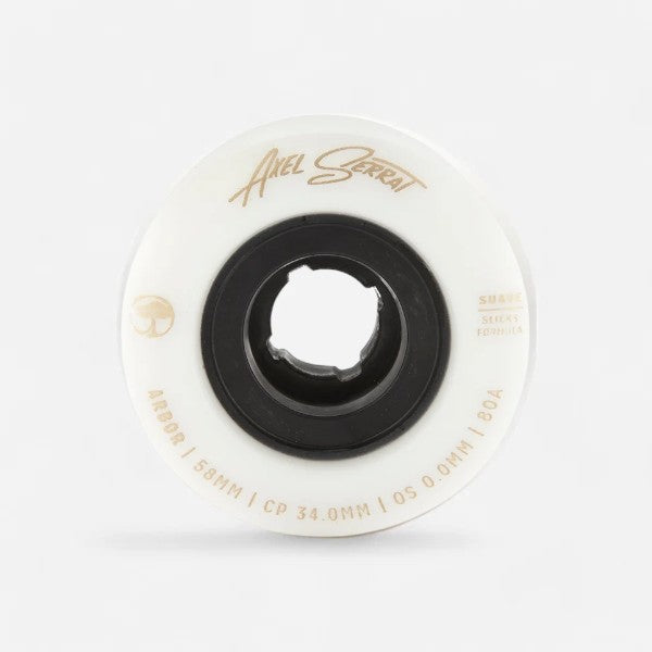 Arbor - Axel Serrat Suave White Wheels - 58mm 80a