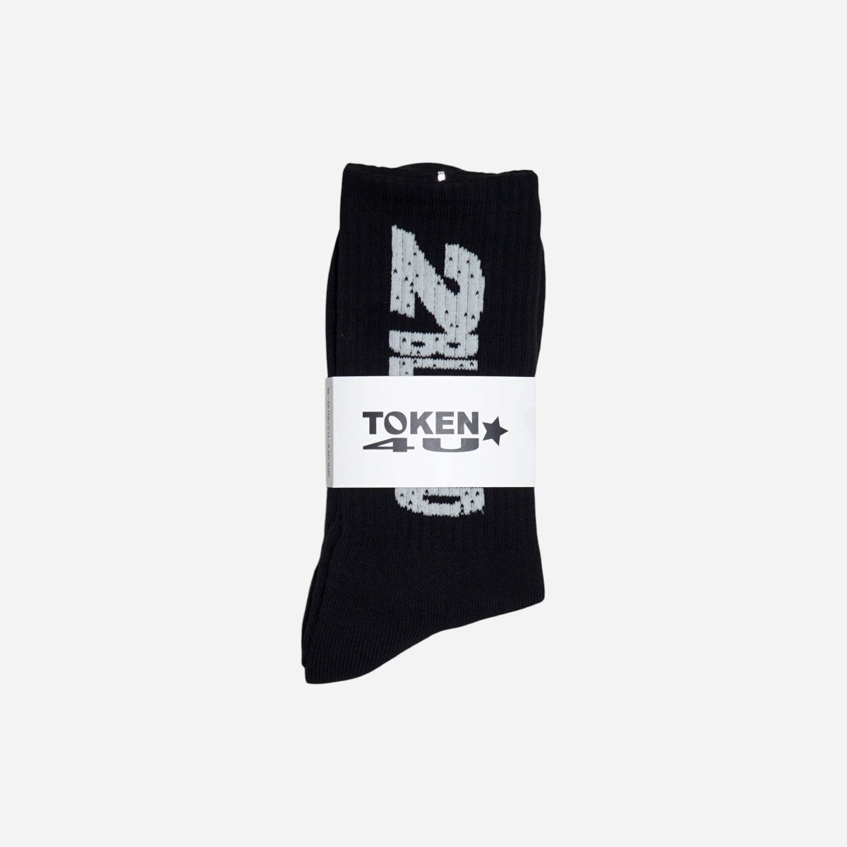 Token - 2 Blessed Socks - Black
