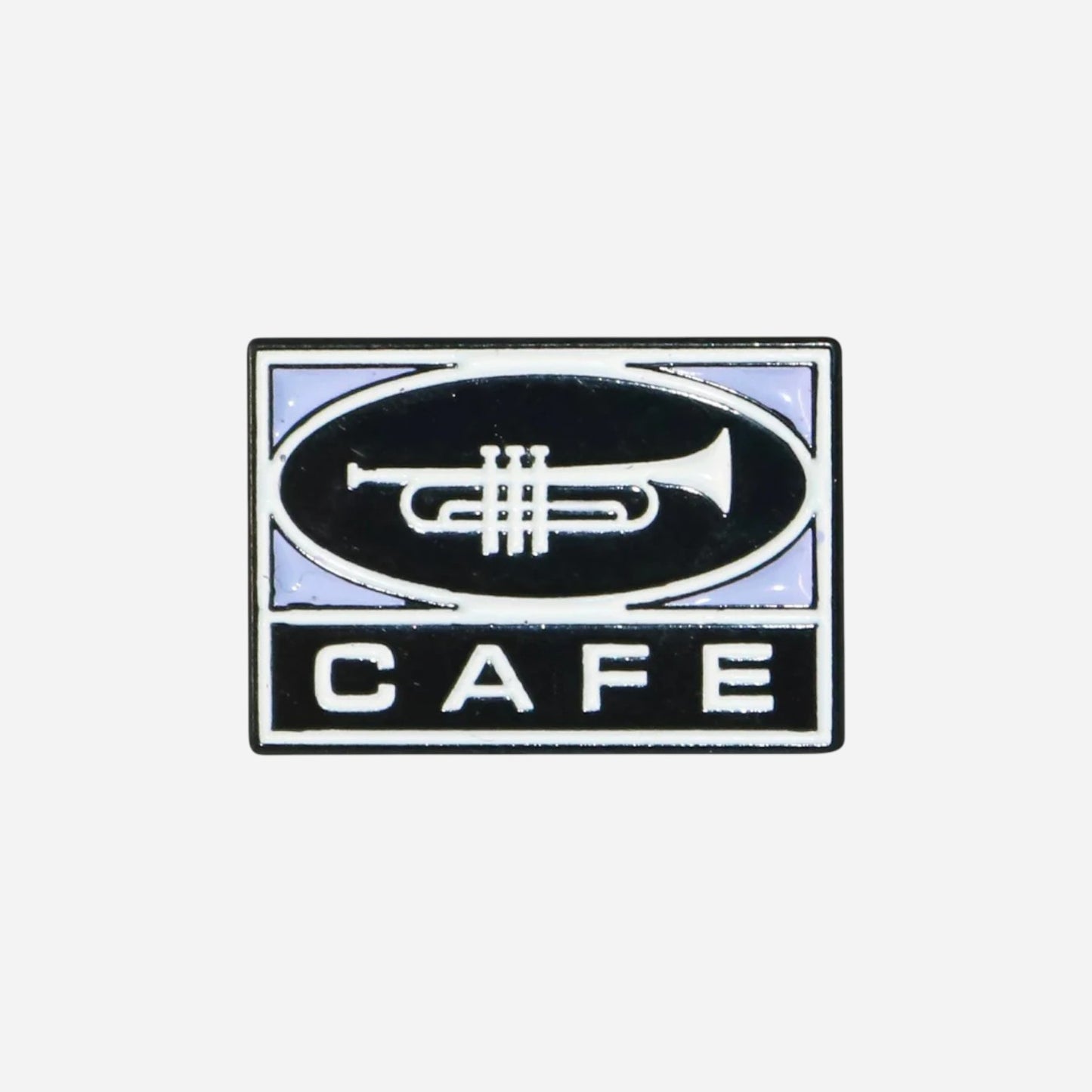 Skateboard Café - 45 Pin - Black
