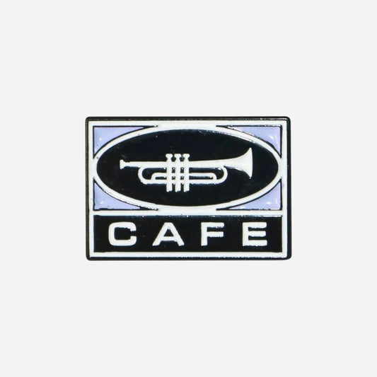 Skateboard Café - 45 Pin - Black