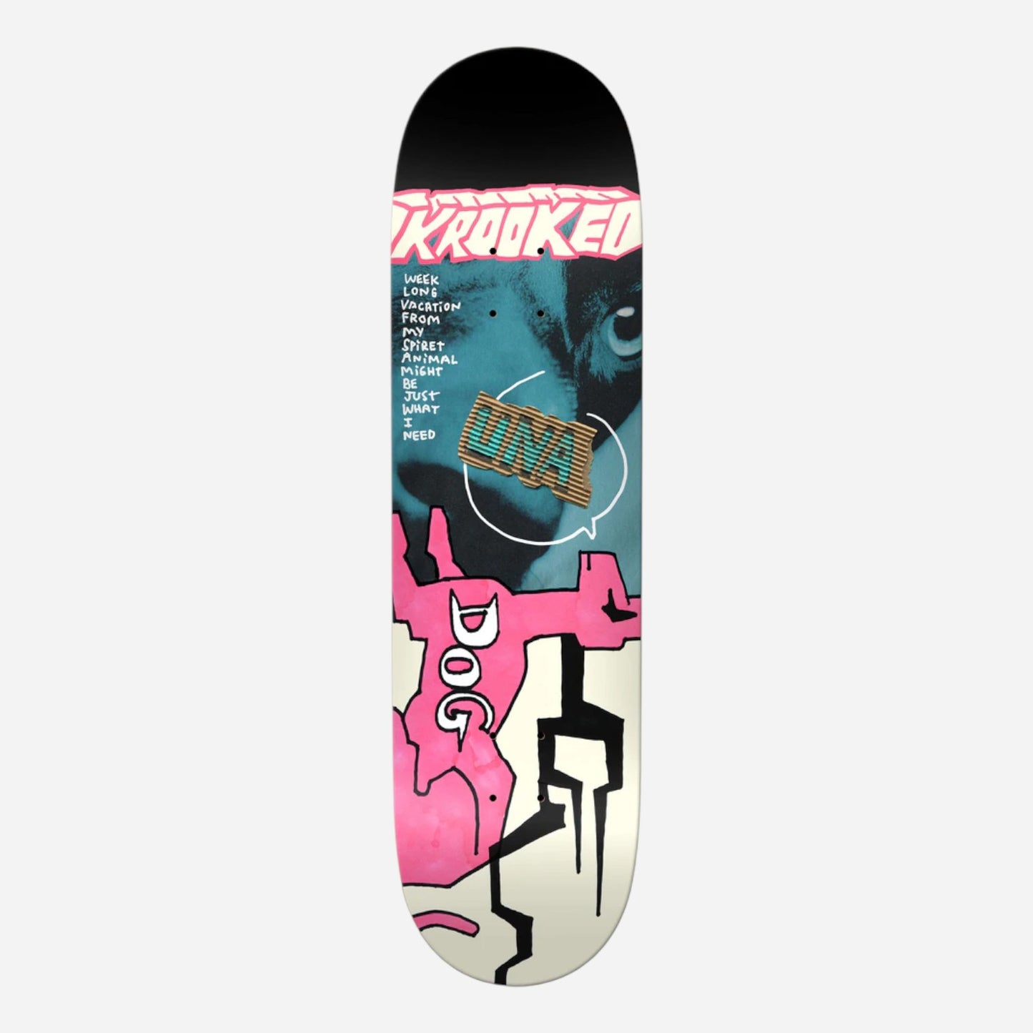 Krooked - Una Farrar Spiret Animal True Fit Deck - 8.5"