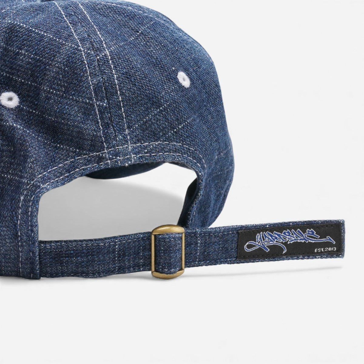 Yardsale - Faded Slub Denim Cap - Blue