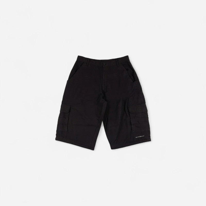 Yardsale - Phantasy Ripstop Cargo Zip Off Shorts - Black