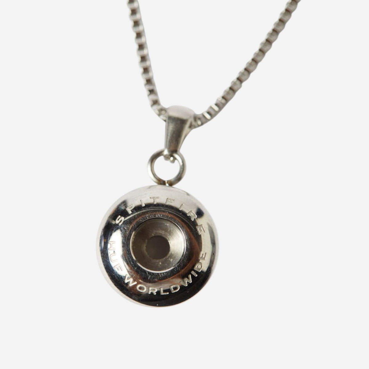 HUF x Spitfire - Classic Pendant - Silver