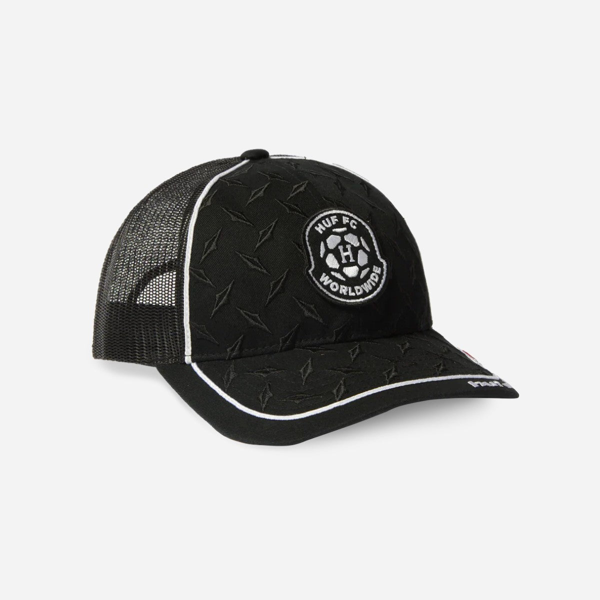 HUF - Diamond Plate Trucker Cap - Black