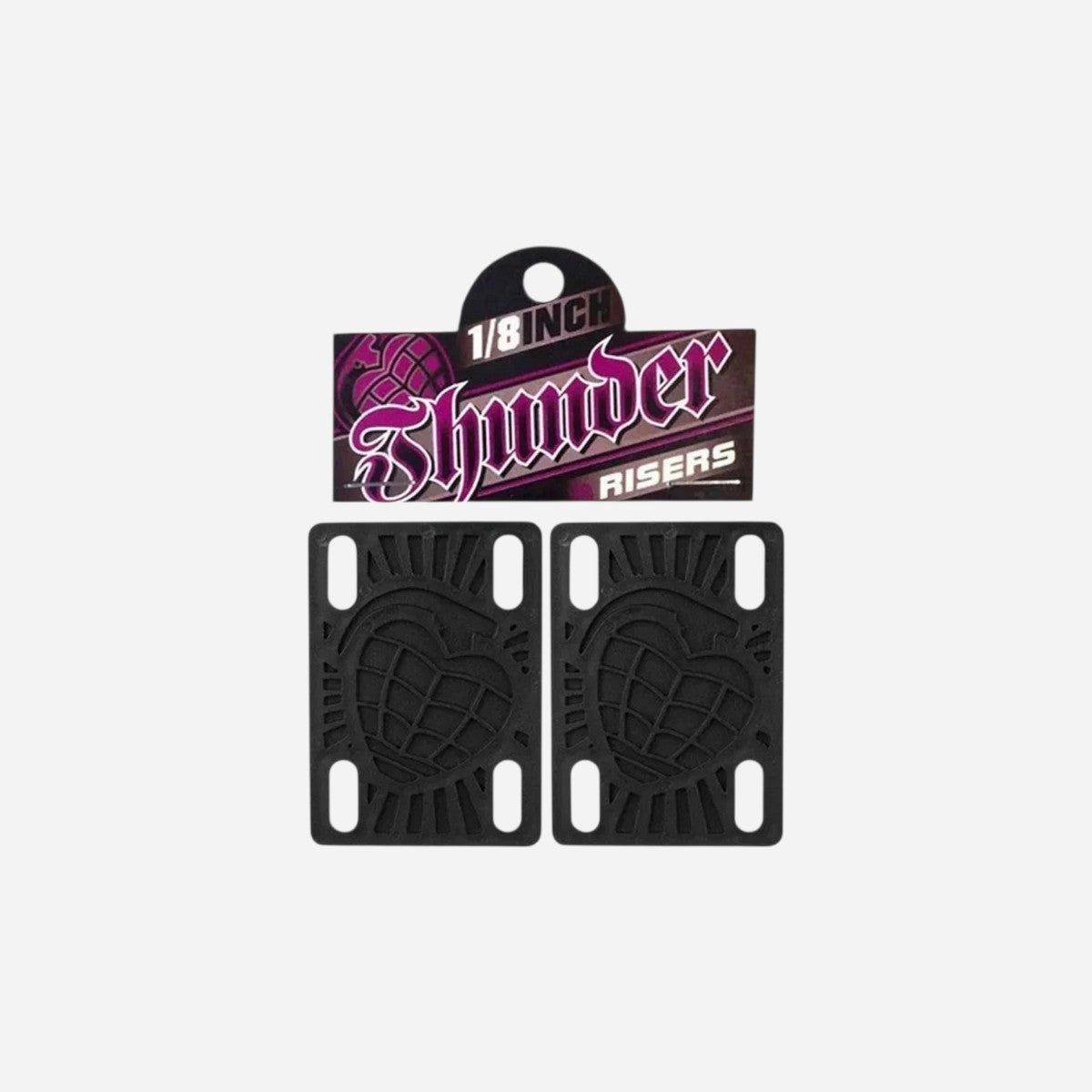 Thunder - Risers - 1/8" Black