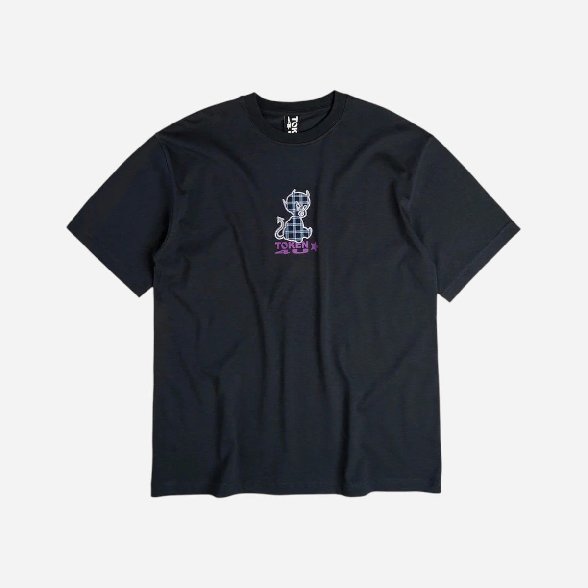 Token - Plaid Devil Tee - Black