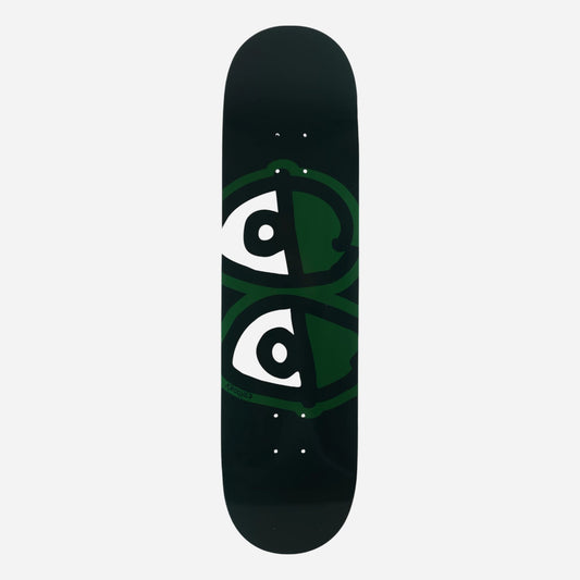 Krooked - Team Eyes Easy Rider Black/Green Deck - 8.25"
