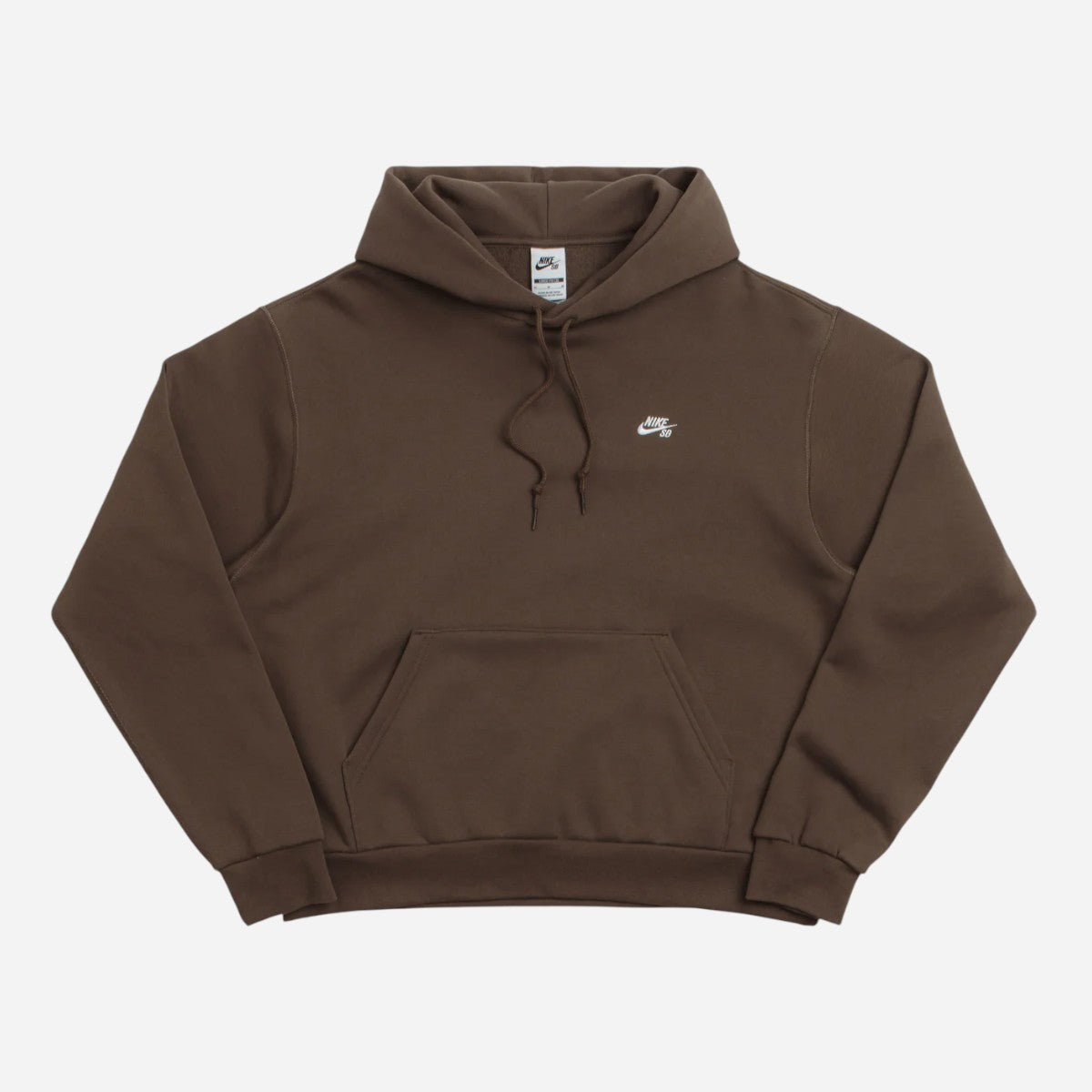 Nike SB - Essential Logo Hoodie - Dark Hazel/White