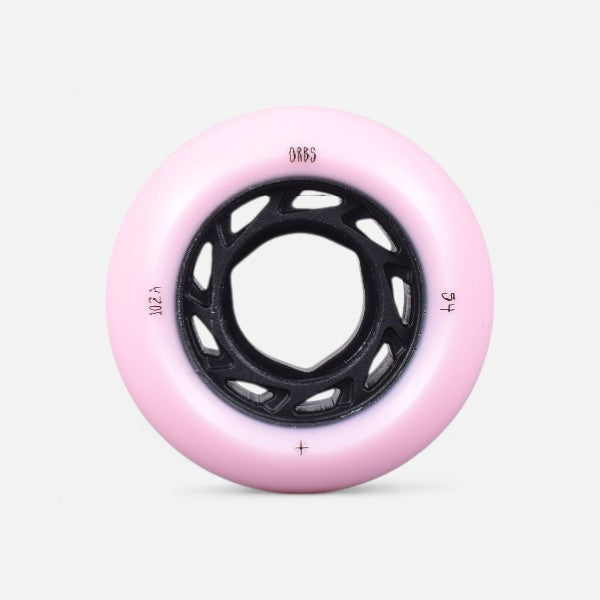 Orbs - Ghost Lites Pink/Black Wheels - 54mm 102A