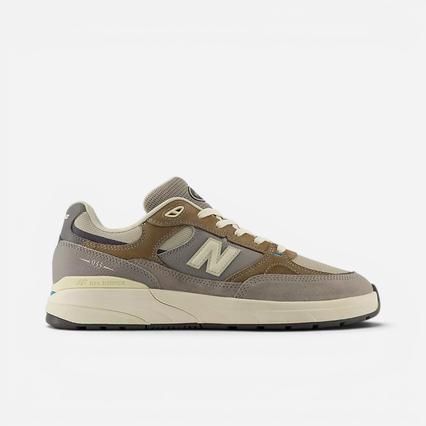 New Balance Numeric - Andrew Reynolds 933 "Grey Days" Shoes - Marblehead/Island Blue