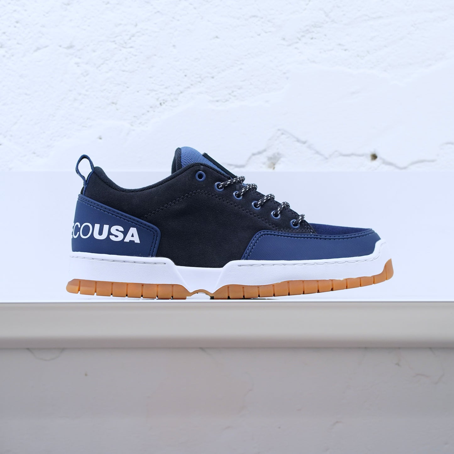 DC x Skateboard Café - Clocker 2 Shoes - Navy/White/Gum