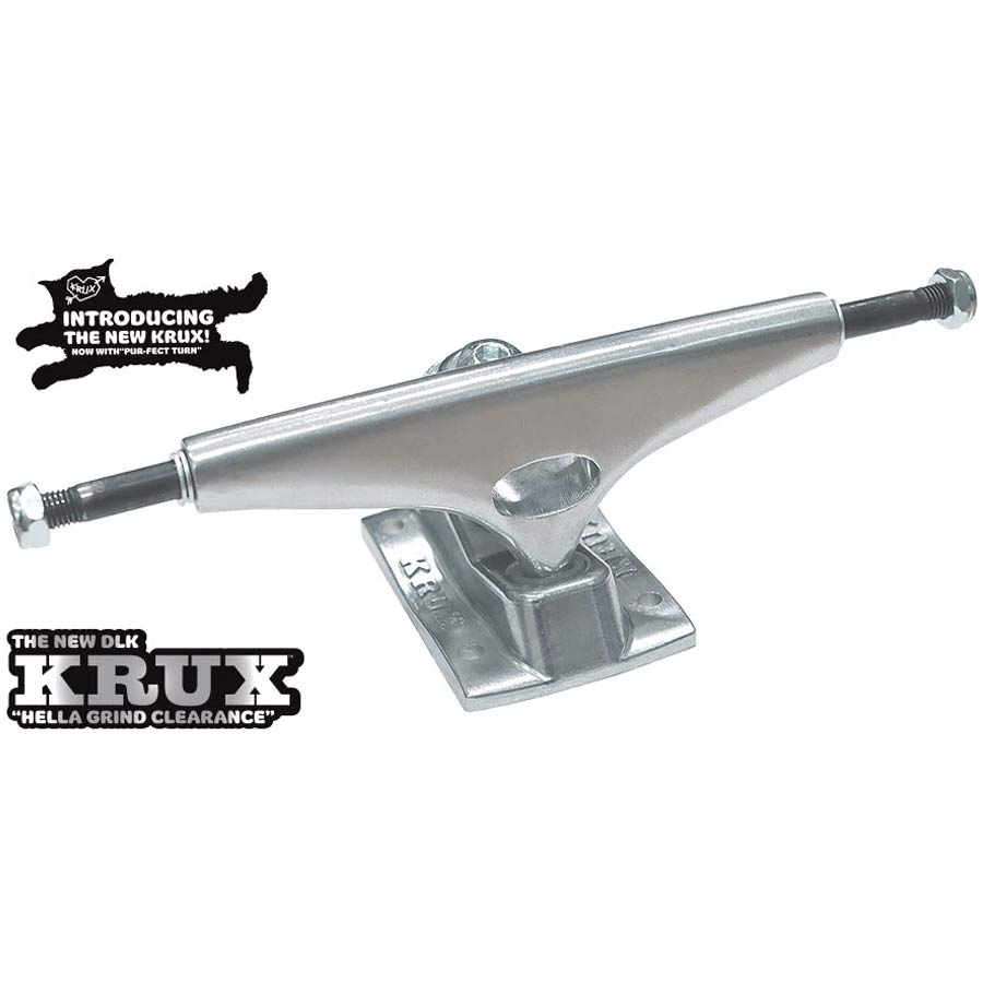 Krux - K5 DLK Trucks - 8.0" Polished (Pair)