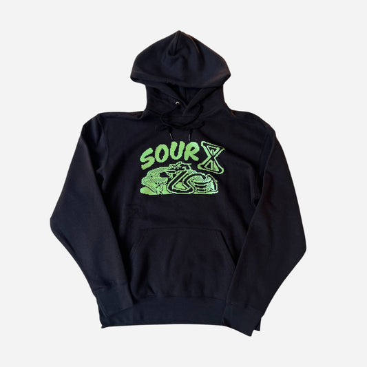 Sour - Snake Hoodie - Black