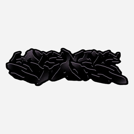 Late Nite Stars - Deck Sticker - Black/Black