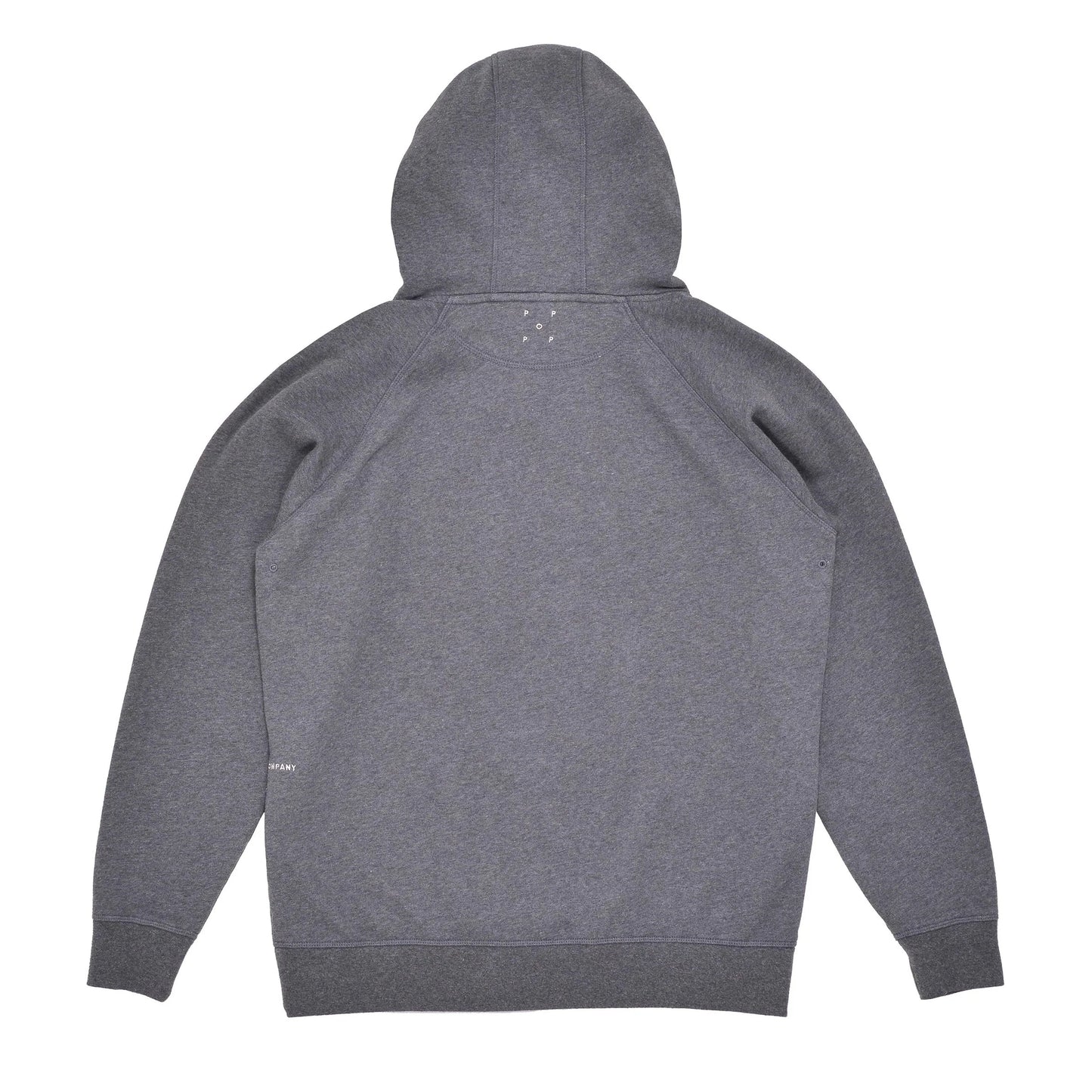 Pop Trading Company - Pop Company Hoodie - Charcoal Heather