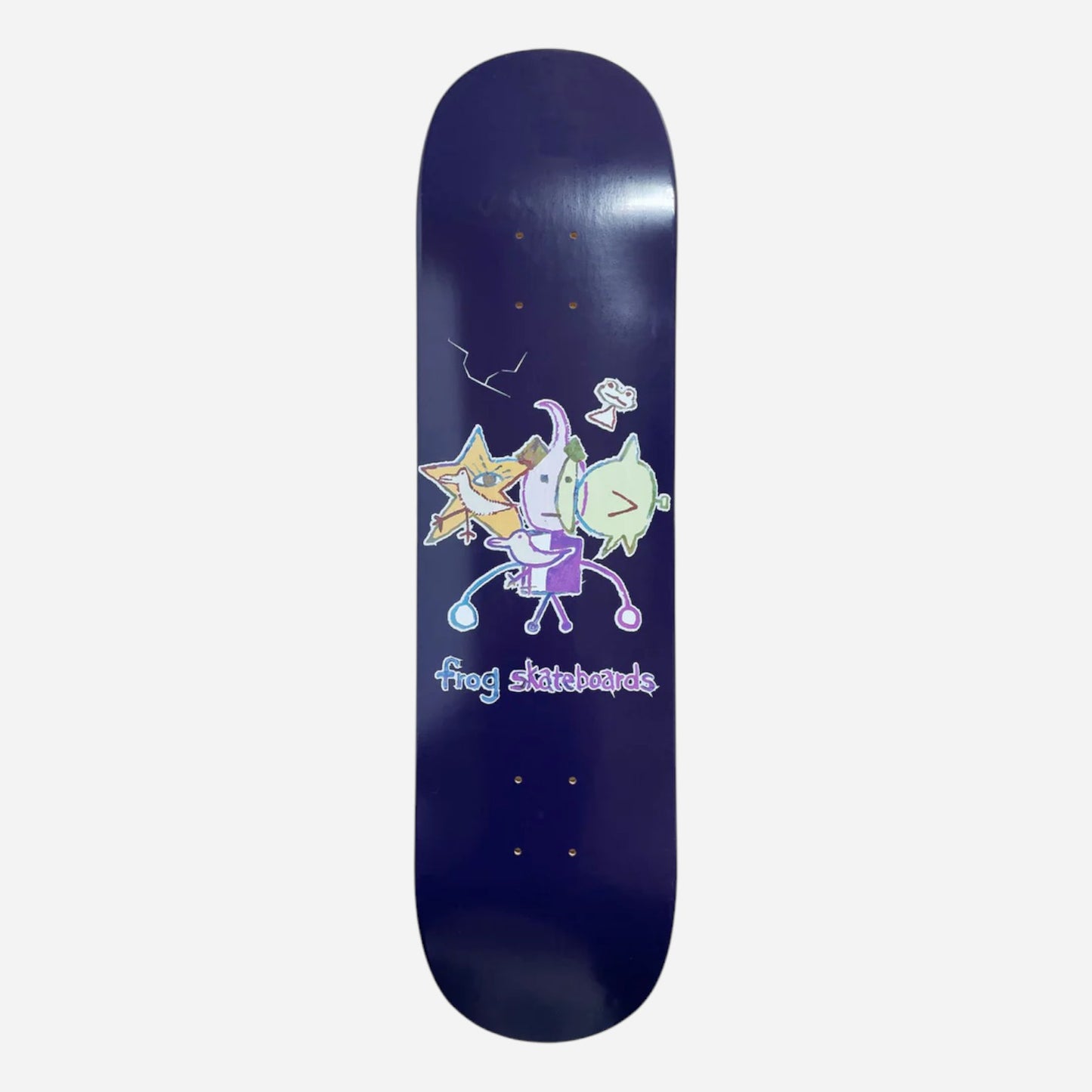 Frog - Cracked Robot Boy Deck - 8.0"