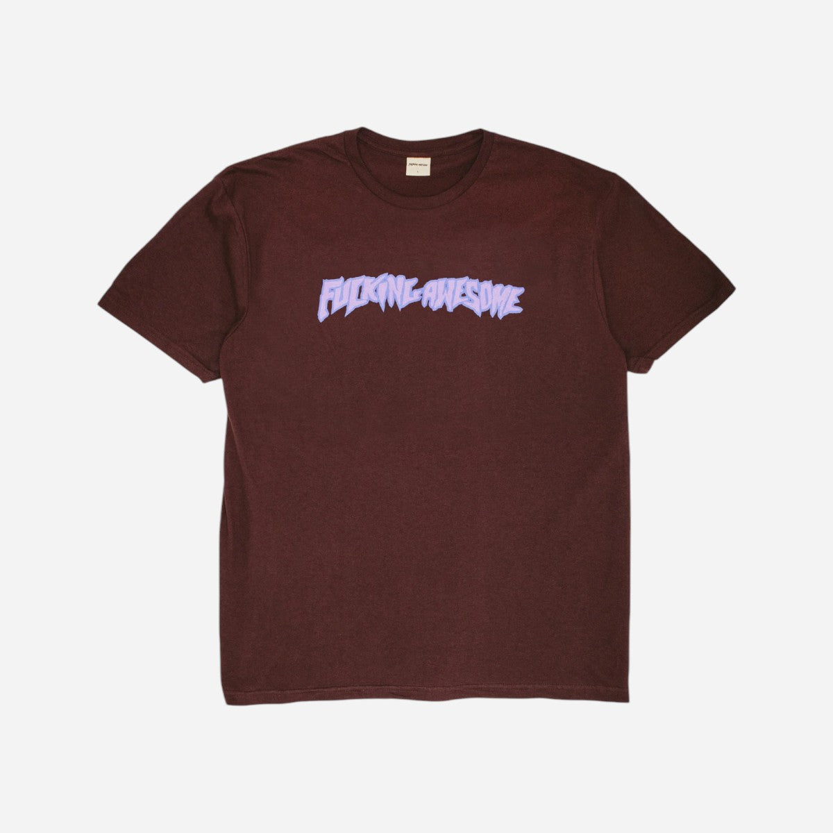 Fucking Awesome - 2025 Stamp Logo Tee - Brown