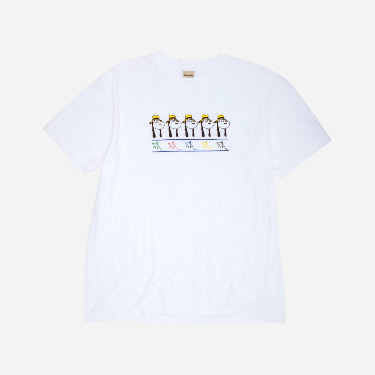 Fucking Awesome - Spike Repeat Tee - White
