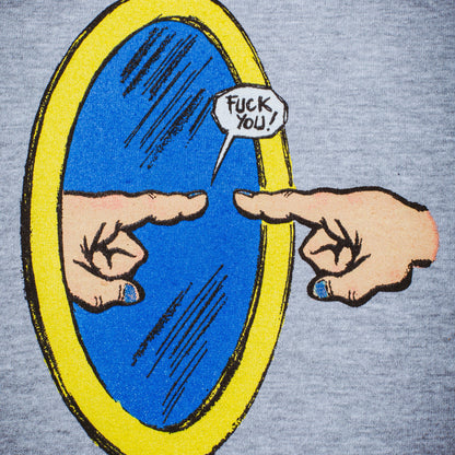 Fucking Awesome - Fuck You Tee - Heather Grey